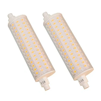 Imagen de Bombilla R7S LED 118mm Regulable 15W blanca cálida 2700K 1500LM Equivalente a 150W halógeno , 2 unidades