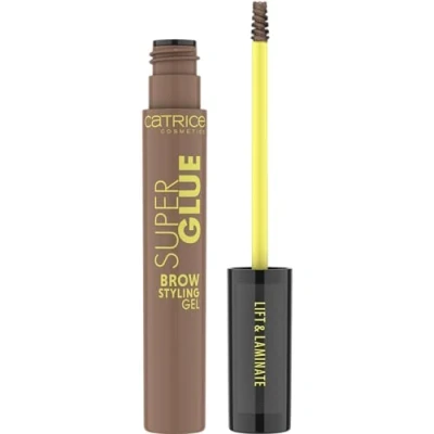Imagen de Catrice Super Glue Brow Styling Gel de cejas, n.º 020, marrón, definitorio, fijador, secado rápido, vegano, sin partículas microplástico, nanopartículas, cosmética natural, 1 unidad (4 ml)