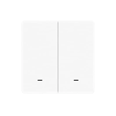Imagen de ZigBee Interruptor Inalámbrico, Scene Switch Con 9 Escenas, Mando Para Luces Led, App Tuya y Smart Life, Alimentación Pilas (2 Botones)