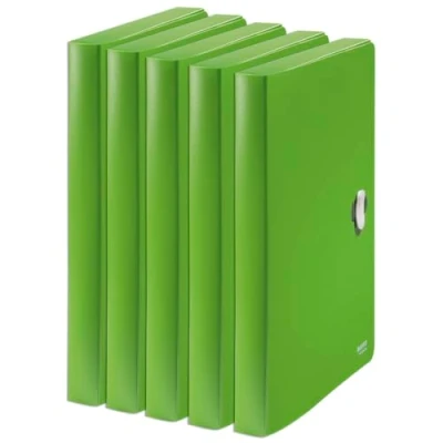 Imagen de Leitz Recycle Carpeta Archivador de Proyectos para Folios A4, con Capacidad 250 Hojas Polipropileno, 100 % Reciclable, Verde 46230055
