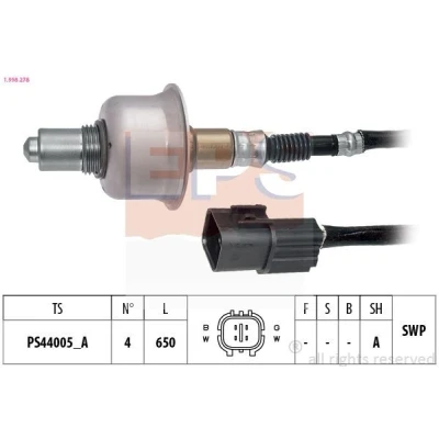 Imagen de EPS 1.998.278 Sonda lambda Made in Italy OE Equivalent térmico, plana, Rosca engrasada HYUNDAI: i20 II Hatchback
