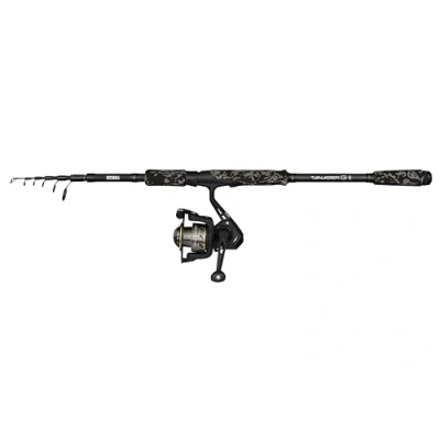 Imagen de Mitchell Tanager G2 Telespin Combo, Caña y Carrete para Pescadores de Agua Dulce Lucioperca Zander, Fuerte Ligero Versátil, Negro, 2.10 m Moderada, Tamaño 1000