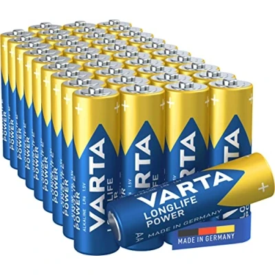 Imagen de Varta Longlife Power AA, Caja de 40 Pilas