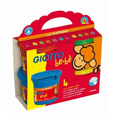 Imagen de Giotto Be Bè 467200 Pintura A Dedos, Multicolor