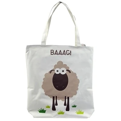 Imagen de Puckator Bolso de Algodón con Forro y Cremallera Oveja Shaun
