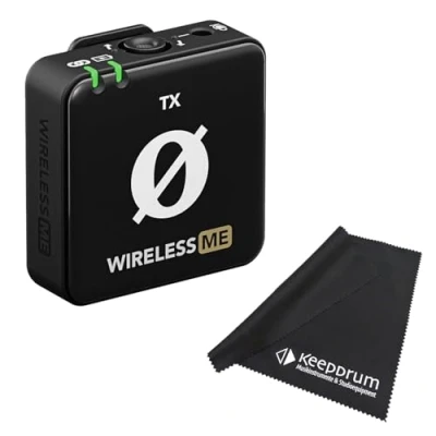 Imagen de Rode Wireless ME TX Módulo transmisor de micrófono inalámbrico individual + paño microfibra keepdrum