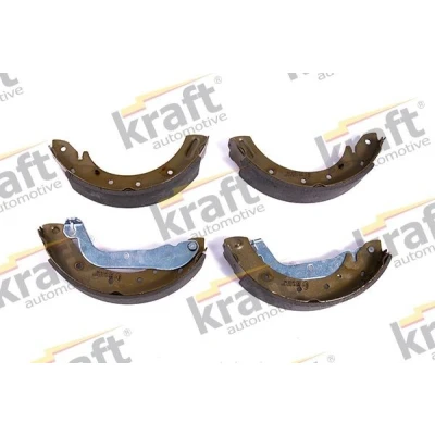 Imagen de KRAFT 6023025 Zapatas de Freno Eje trasero 254,0 57,0 con accesorios, palanca FIAT: Ducato I Camión plataforma/Chasis, II Bus
