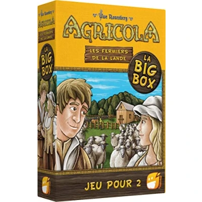 Imagen de Funforge AGRICOLA Les Farmiers de la Lande Edición Big Box Juego Mesa para Adultos y niños a Partir 10 años con básico + 2 Extensiones Jugadores 30 min Versión