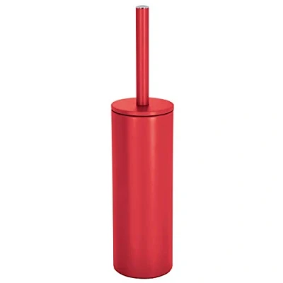Imagen de ESCOBILLA DE BAÑO SPIRELLA CON SOPORTE ACERO INOXIDABLE AKIRA ROJO MATE