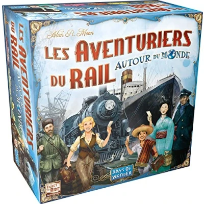 Imagen de Days of Wonder Ticket to Ride Rails and Sails Niños Estrategia Juego de tablero (Estrategia, Niños, 120 min, Niño/niña, 10 año(s), Alan R. Moon)