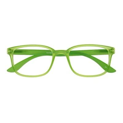 Imagen de I NEED YOU gafas de lectura del arco iris, 2,50 dioptrías, verde