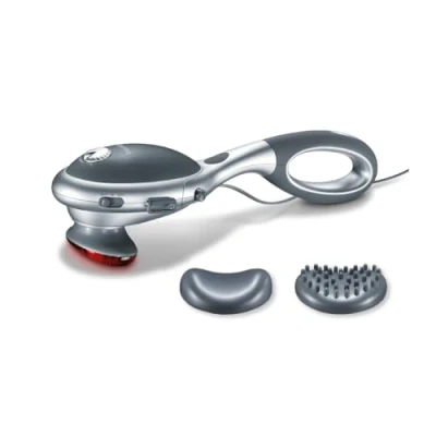 Imagen de Beurer MG 70 Masajeador de infrarrojos, masaje por golpecitos, para masajear la espalda, el cuello, los brazos, las piernas, dos accesorios diferentes, función calentamiento infrarrojos