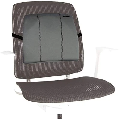 Imagen de Fellowes Smart Suites Respaldo Lumbar ergonómico de Espuma, Grafito