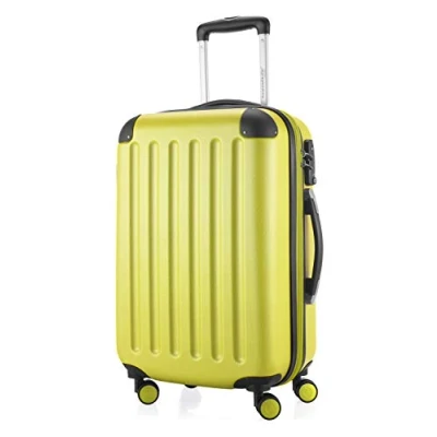 Imagen de Hauptstadtkoffer Spree Equipaje de Mano, Maleta rígida, Trolley expandible, 4 Ruedas Dobles, TSA, 55 cm, 42 litros, Farn