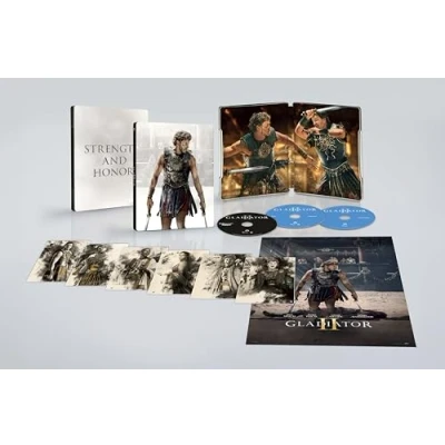 Imagen de Gladiator II (Steelbook 1) (incluye 6 Postales + Poster) (4K UHD Blu ray Extras) [Blu ray]