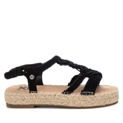 Imagen de XTI Sandalia cierre de hebilla para mujer, color: negro, talla: 37