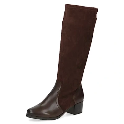 Imagen de CAPRICE 9 25517 41, Botas tacón para Mujer, Marrón (Dk Brown Comb), 41 EU