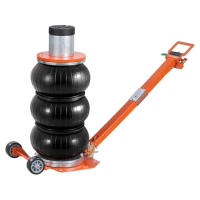 Imagen de VEVOR Gato Neumático 3 Toneladas, 1 6S, Columna Elevada y Asa Ajustable, Compacto, Fácil de Levantar Que Ahorra Espacio, con Almohadilla Goma, para Sedán, SUV Camioneta, 1100 x 268 140 mm