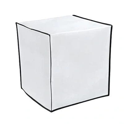 Imagen de kwmobile Funda compatible con Thermomix TM5 / TM6 Cubierta protectora antipolvo para robot de cocina blanco