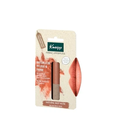 Imagen de Kneipp cuidado de labios color natural Deep Nude, y para teñidos bien cuidados, 3,5 g