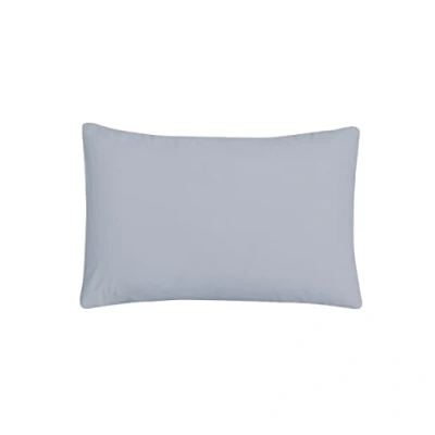 Imagen de Sleepdown Juego de Dos Fundas Almohada 100% algodón Puro para ama casa, Lujo, Suave y acogedora, Color Gris, 48 x 74 cm (5056557501090)