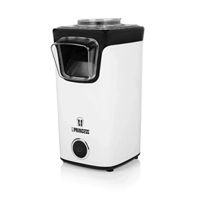 Imagen de Princess 292986 Palomitero Máquina de Hacer Palomitas, 1100 W, Negro, Blanco