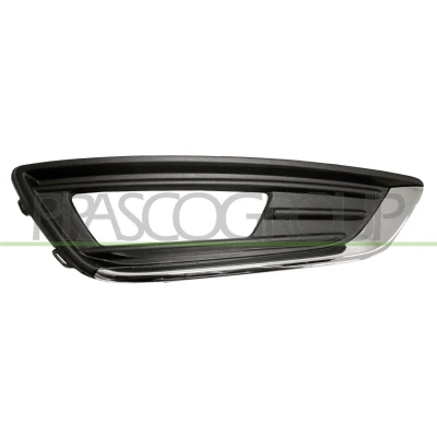 Imagen de PRASCO FD4302133 Rejilla Parachoques con orificio(s) para faros antiniebla borde cromado derecha FORD: Focus 3, Mk3 Furgoneta / Familiar