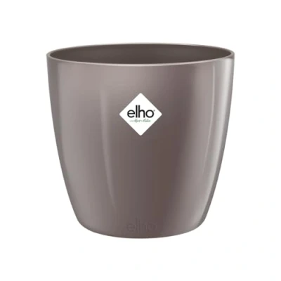 Imagen de elho Brussels Diamond Round Maceta Redonda, Oyster Pearl, 22,4x22,4x20,1 cm