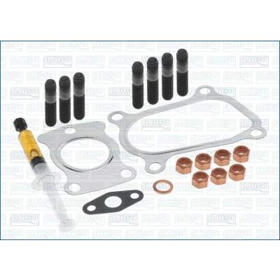 Imagen de AJUSA JTC11202 Juego de montaje, turbocompresor with studs, syringe oil con juntas instrucciones montaje PEUGEOT: 406 Berlina