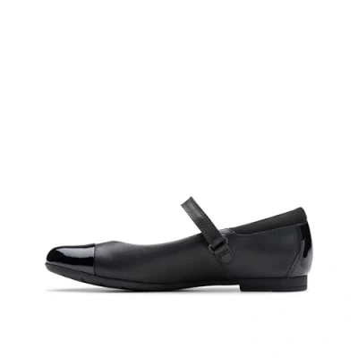 Imagen de Clarks Scala Gem Y, Bailarinas, Black Leather, 32.5 EU