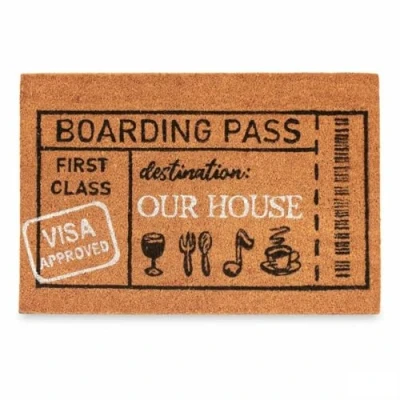 Imagen de Felpudo boarding pass