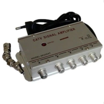 Imagen de Amplificador señal antena con 4 salidas TV digital terrestre decodificador