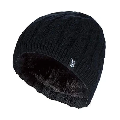 Imagen de HEAT HOLDERS Mujer Invierno Fantasia Termico Caliente Gorro con Forro Polar (One Size, Black (Alesund))