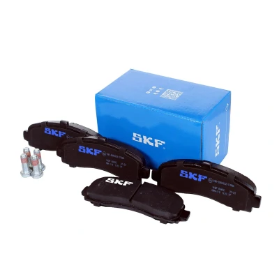Imagen de SKF VKBP 80492 Juego de pastillas freno no preparado para indicador desgaste NISSAN: MICRA 2