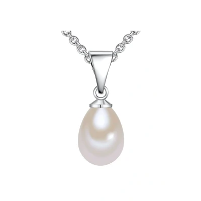 Imagen de Valero Pearls Kette MIT ANHÄNGER Sterling SÜSSWASSERZUCH Collar, Mujer, Talla: One Size, Silber