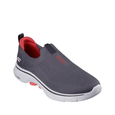 Imagen de Skechers Go Walk 7, Zapatillas de Deporte Hombre, Carbón Y Textil Negro, 44 EU