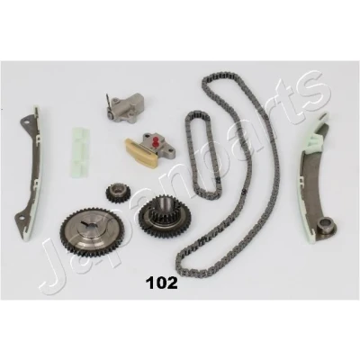 Imagen de JAPANPARTS KDK 102 Juego de cadena distribución NISSAN: Qashqai / Qashqai+2 I, X Trail