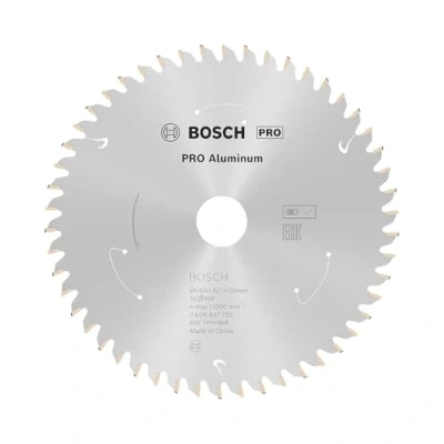 Imagen de Bosch Professional Disco de sierra circular Standard for Aluminium (aluminio, 140 x 20 1,6 mm, 50 dientes, accesorio sin cables)