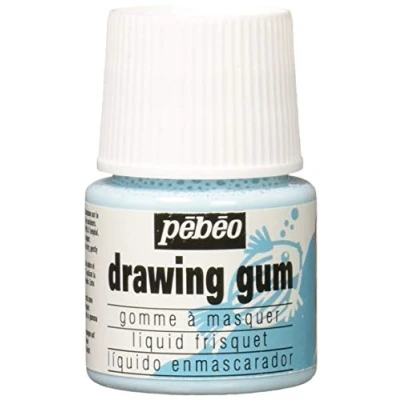 Imagen de PEBEO INC Goma de Dibujo 45ML Libre látex, Gris, 45 ml (Paquete 1),