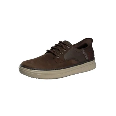 Imagen de Skechers Slip ins Manos Libres Hyland, Zapatillas Hombre, Piel de Cacao, 47.5 EU