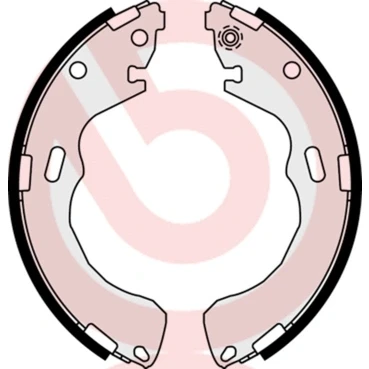 Imagen de BREMBO S 49 519 Zapatas de Freno 229 43