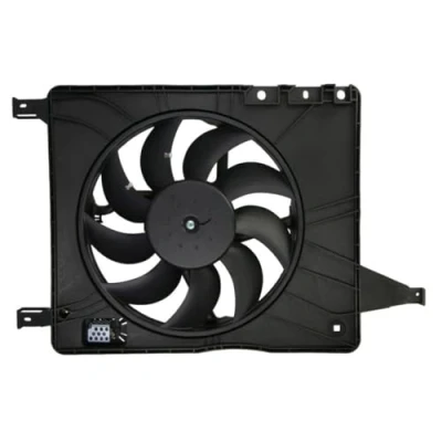 Imagen de NRF 470090 Ventilador de radiador con bastidor (armazón) NISSAN: Qashqai / Qashqai+2 I