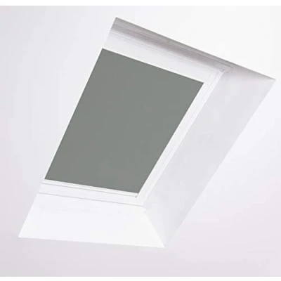 Imagen de Bloc persianas para Ventana de Techo Velux, Marco Aluminio Blanco, estaño Opaco, MK4