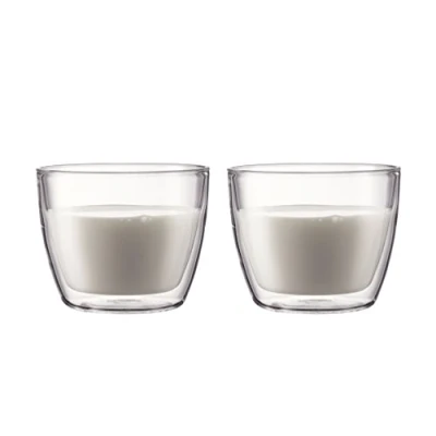Imagen de Bodum 10607 10 Bistro Set de 2 Vasos térmicos 0,45 l borosilicato Transparentes