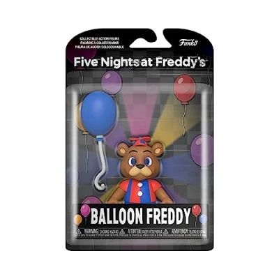 Imagen de Funko Action Figure: Five Nights At Freddy&#039;S (FNAF) SB Balloon Freddy Fazbear Juguete de Colección Idea Regalo Mercancia Oficial para Chicos, Chicas y Adultos Video Games Fans