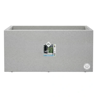 Imagen de Elho Vivo Next Long 60 Macetero por Interior Y Exterior Ø 59.0 x H 29.2 cm Gris/Living Concrete