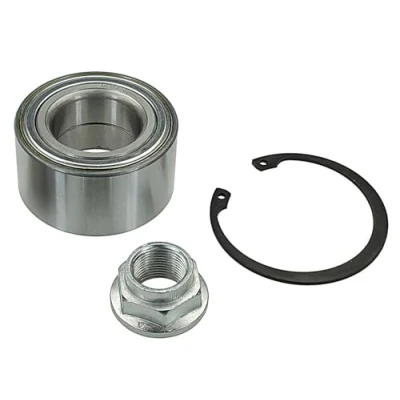 Imagen de MEYLE 714 650 0015 Juego de Cojinete rueda eje delantero, ambos lados con material montaje añadido ORIGINAL Quality 72 bolas