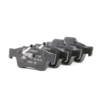 Imagen de ATE Ceramic 13.0470 7259.2 Juego de pastillas freno preparado para indicador desgaste, excl. contacto avisador desgaste norauto, oscaro,