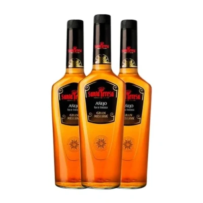 Imagen de Ron Santa Teresa Añejo Gran Reserva 70 cl (Caja de 3 Botellas cl)