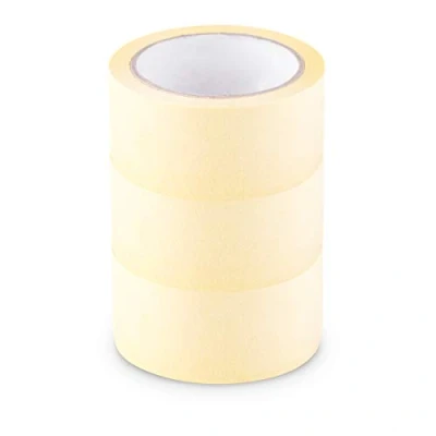 Imagen de Scley Cinta de pintor, carrocero ancho 48mm, eslora 33m, 3 piezas pintura, amarillo, masking tape Serie *545*, A0303 450148